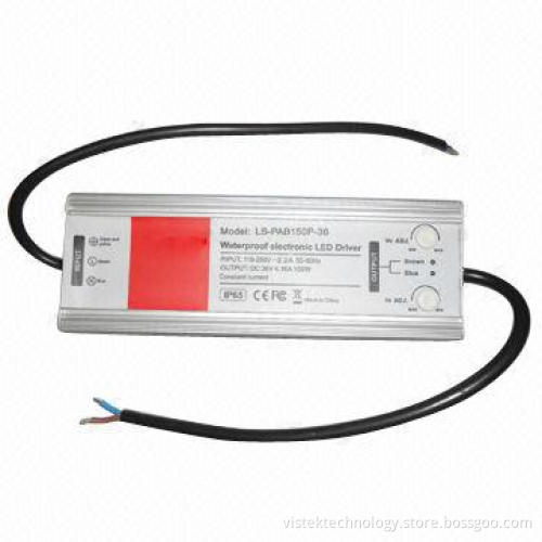 150W Waterproof LED Driver with CE and RoHS Approvals